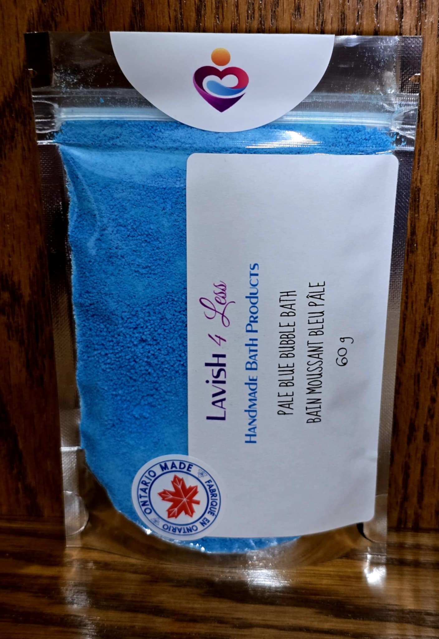 Pale Blue Bubble Bath
