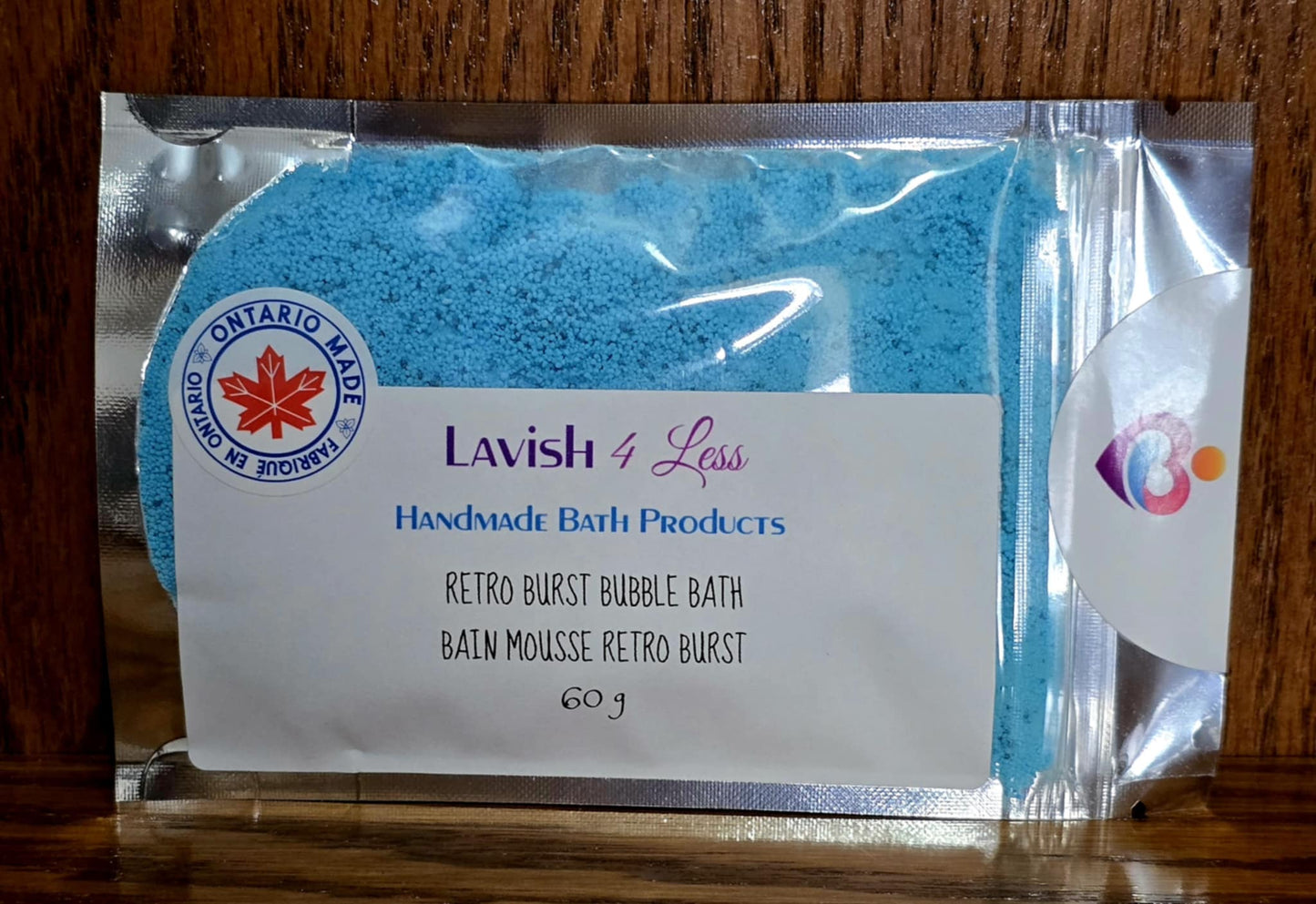 Retro Burst Bubble Bath