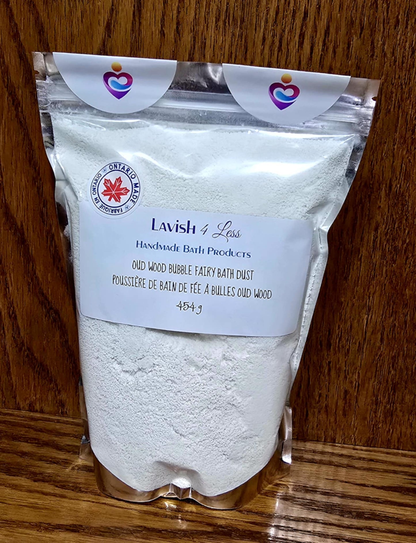 Oud Wood Bubble Fairy Bath Dust