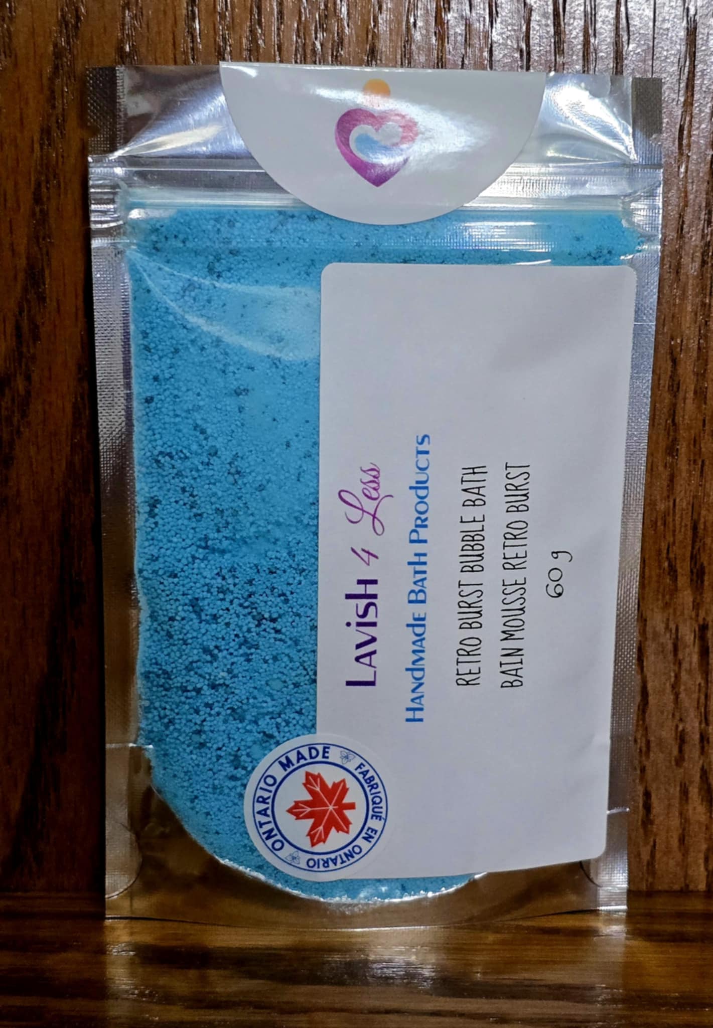 Retro Burst Bubble Bath