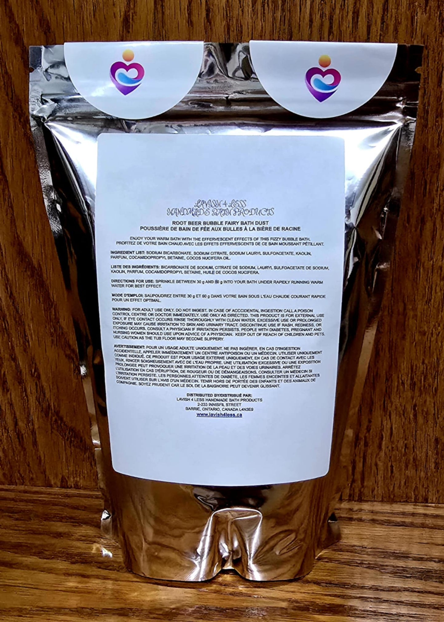 Root Beer Bubble Fairy Bath Dust