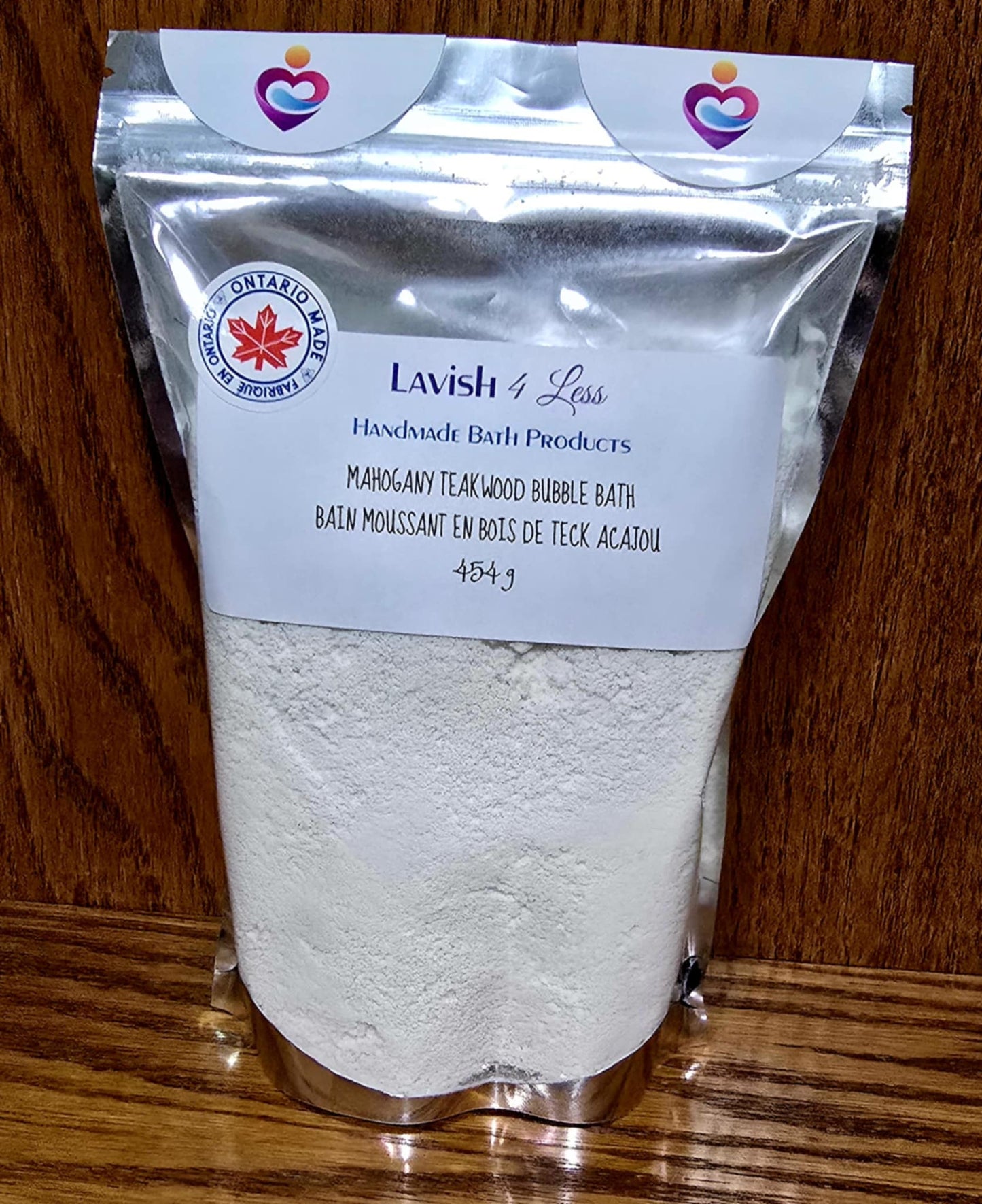 Mahogany & Teakwood Bubble Bath