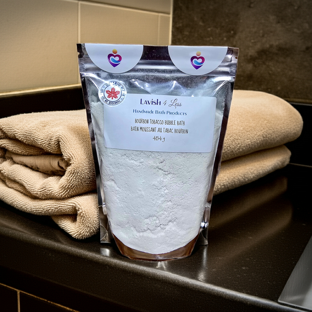 Bourbon Tobacco Bubble Bath