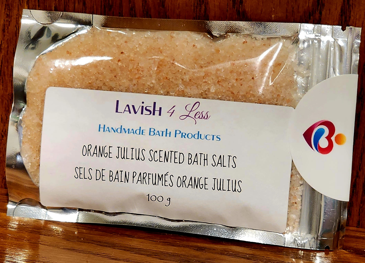 Orange Julius Scented Bath Salts
