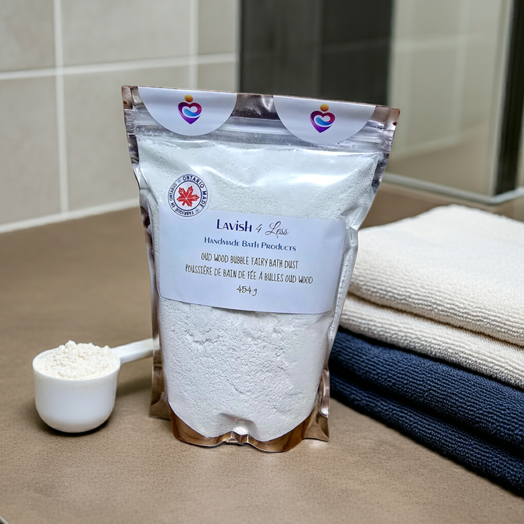 Oud Wood Bubble Fairy Bath Dust