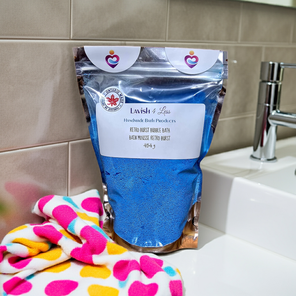 Retro Burst Bubble Bath