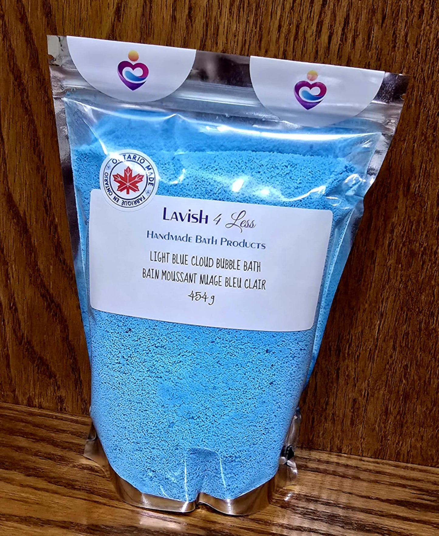 Light Blue Cloud Bubble Bath