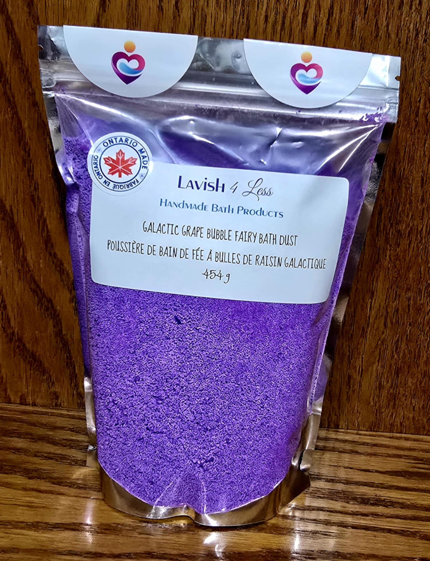 Galactic Grape Bubble Fairy Bath Dust
