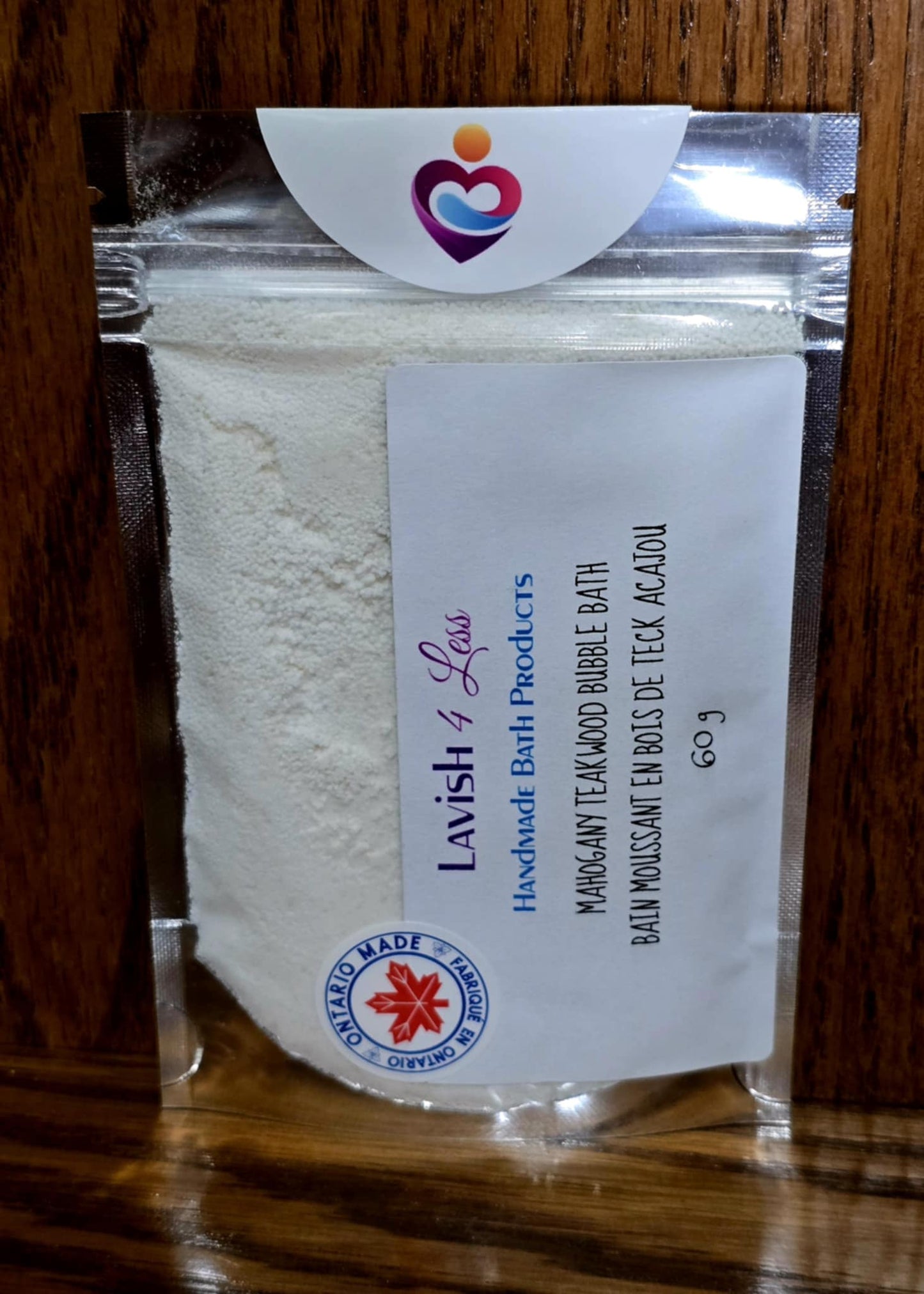 Mahogany & Teakwood Bubble Bath