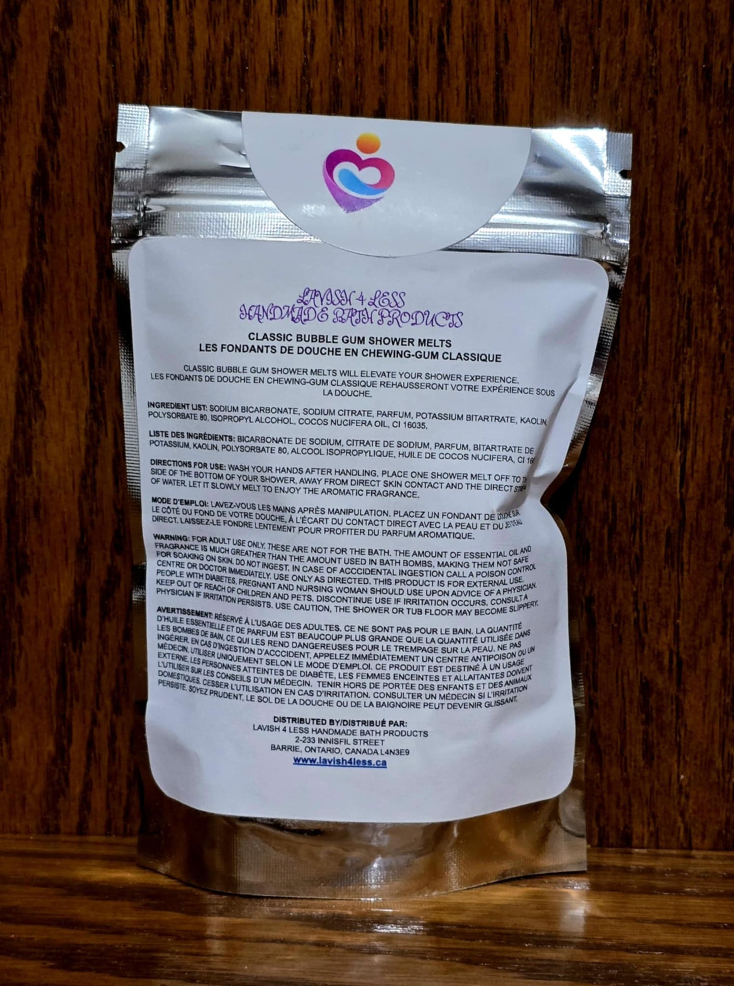 Classic Bubble Gum Shower Melts