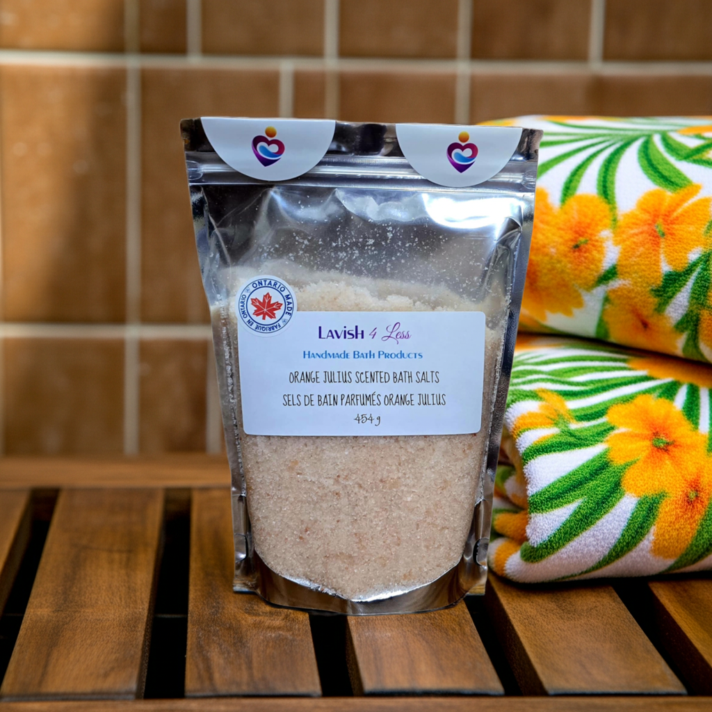 Orange Julius Scented Bath Salts