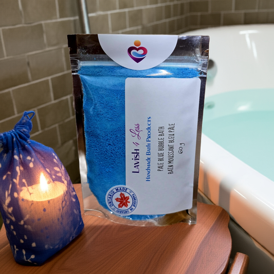 Pale Blue Bubble Bath