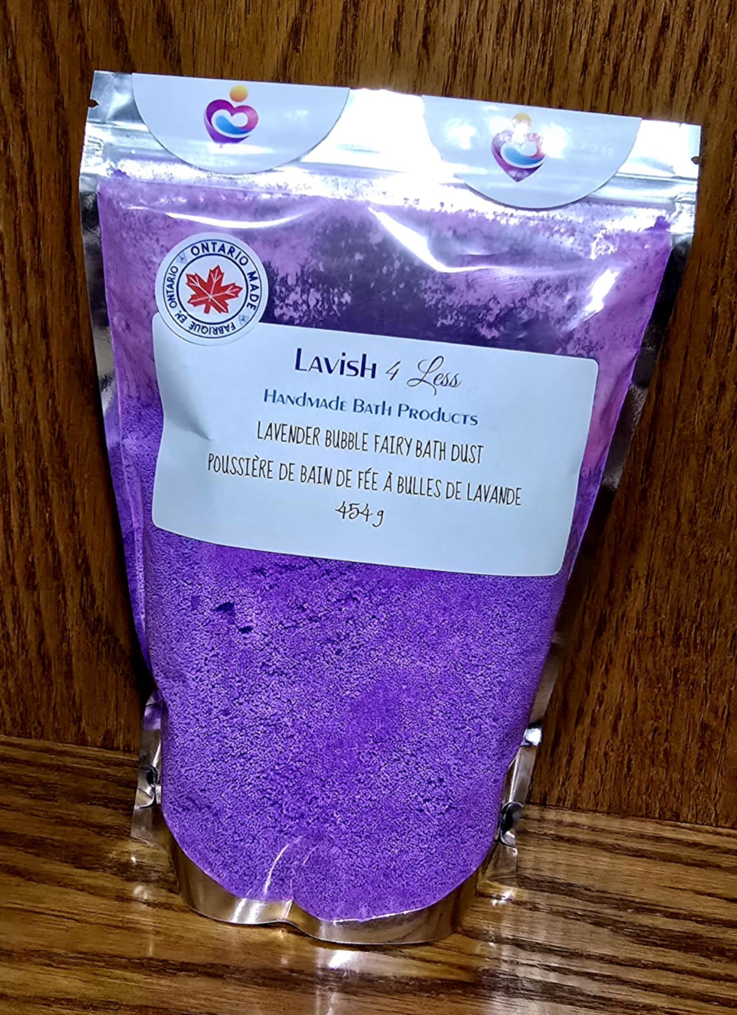 Lavender Bubble Fairy Bath Dust