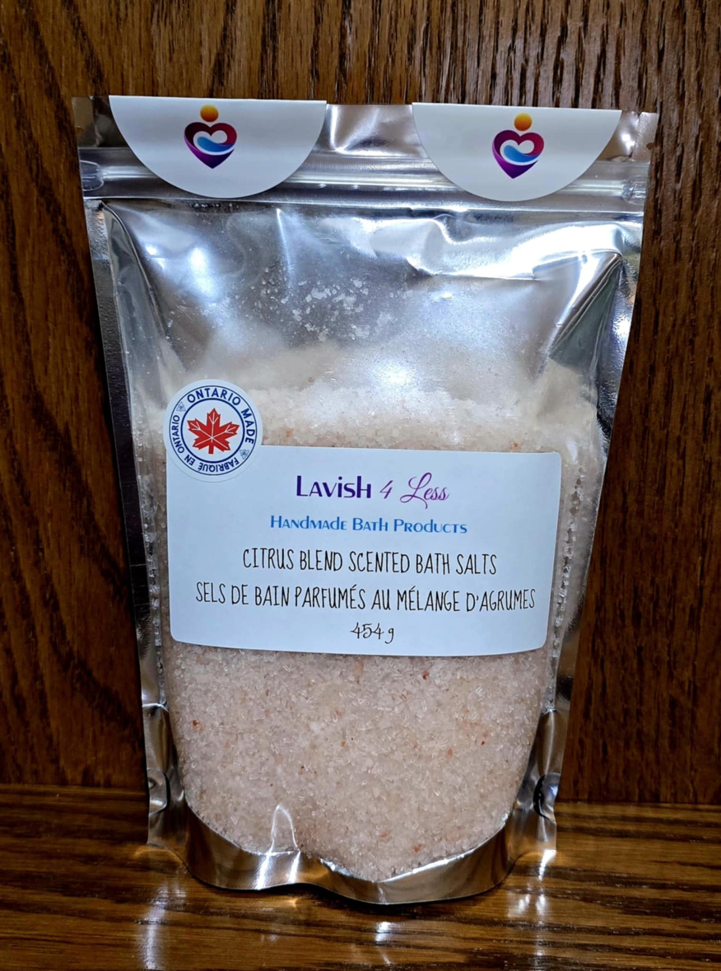 Citrus Blend Scented Bath Salts