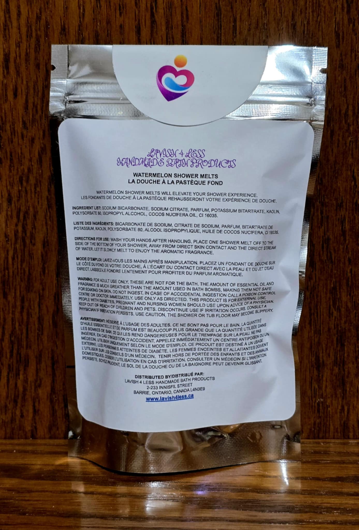 Watermelon Shower Melts