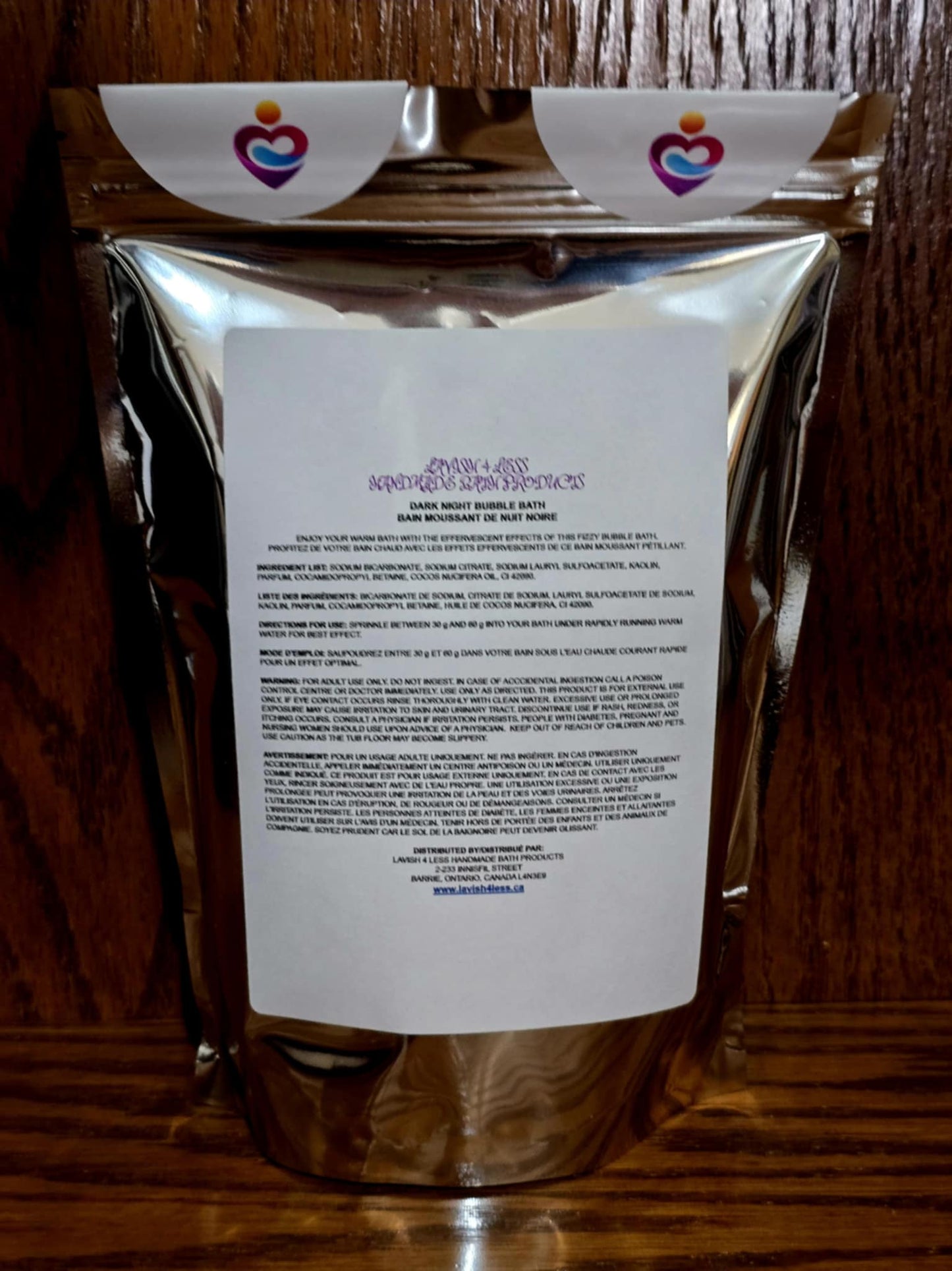 Dark Night Bubble Bath