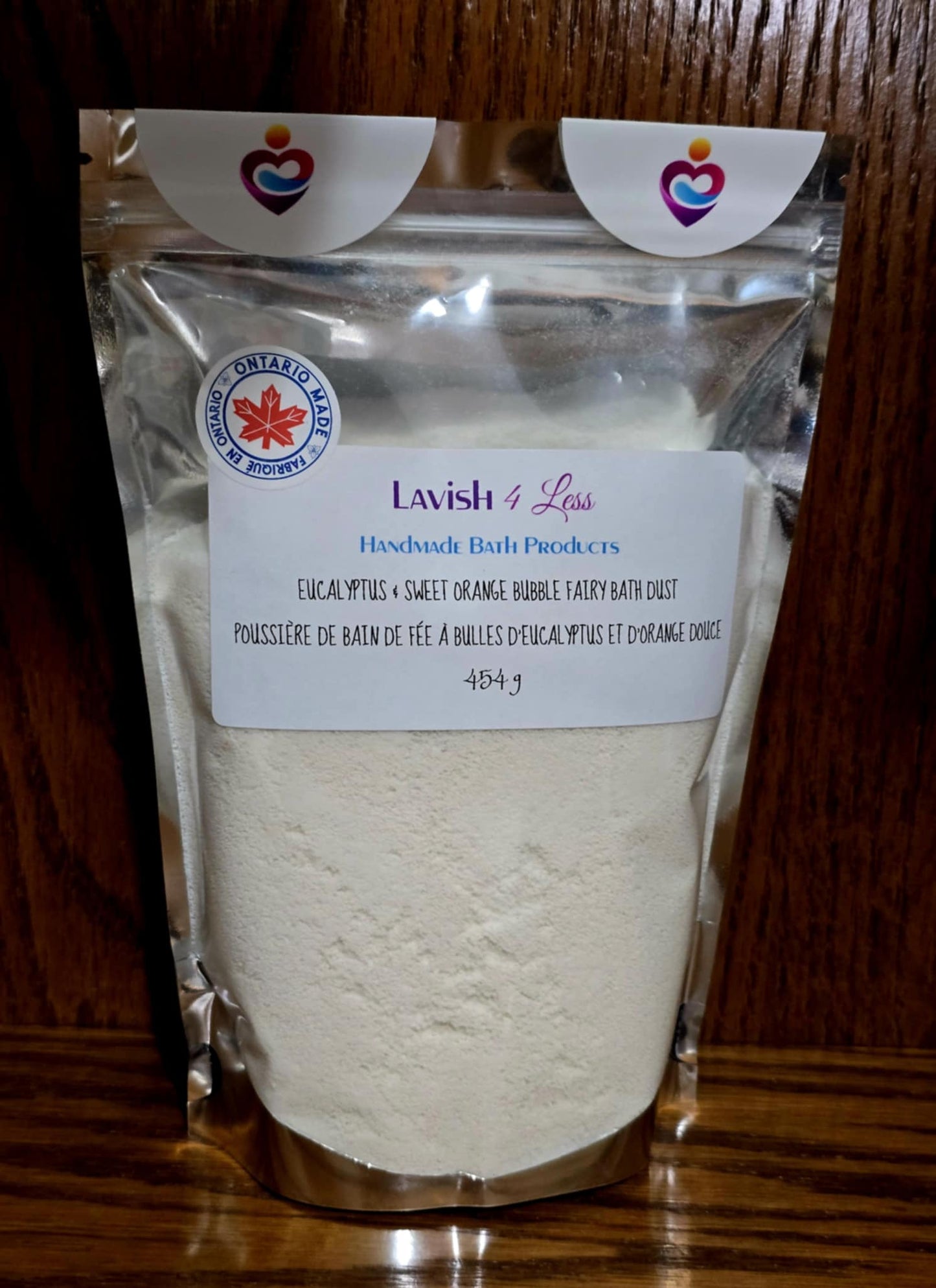 Eucalyptus & Sweet Orange Bubble Fairy Bath Dust