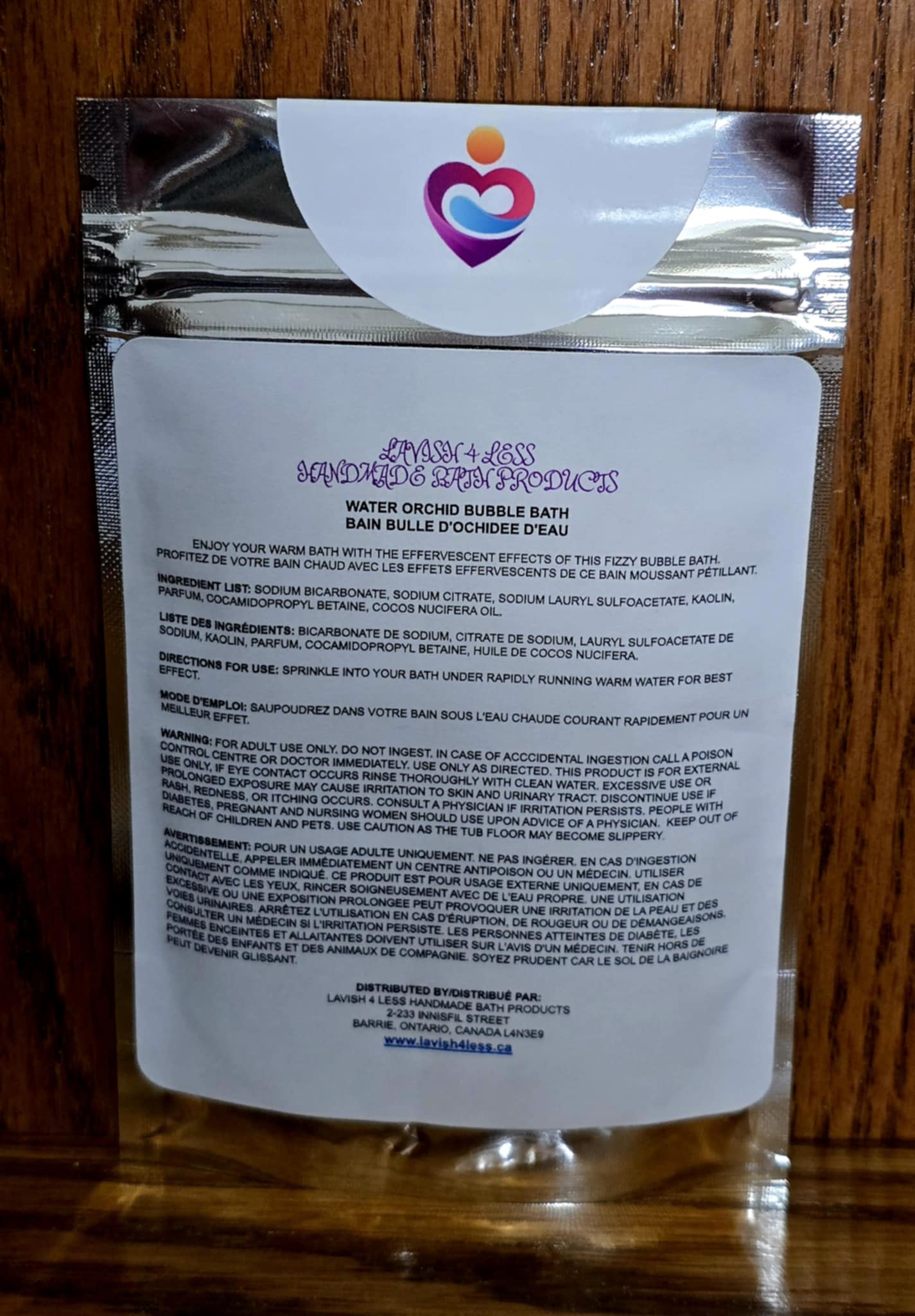 Water Orchid Bubble Bath