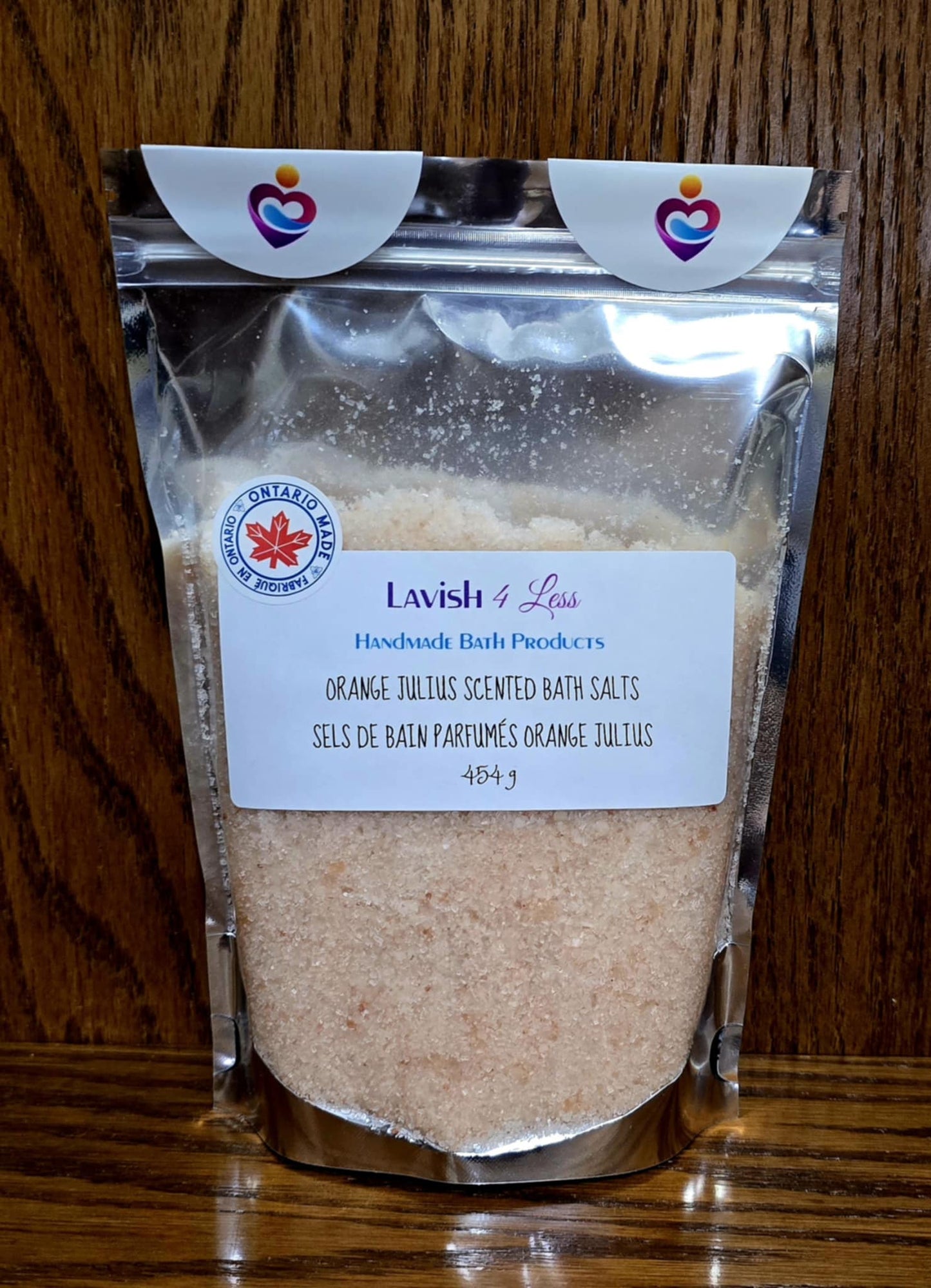 Orange Julius Scented Bath Salts