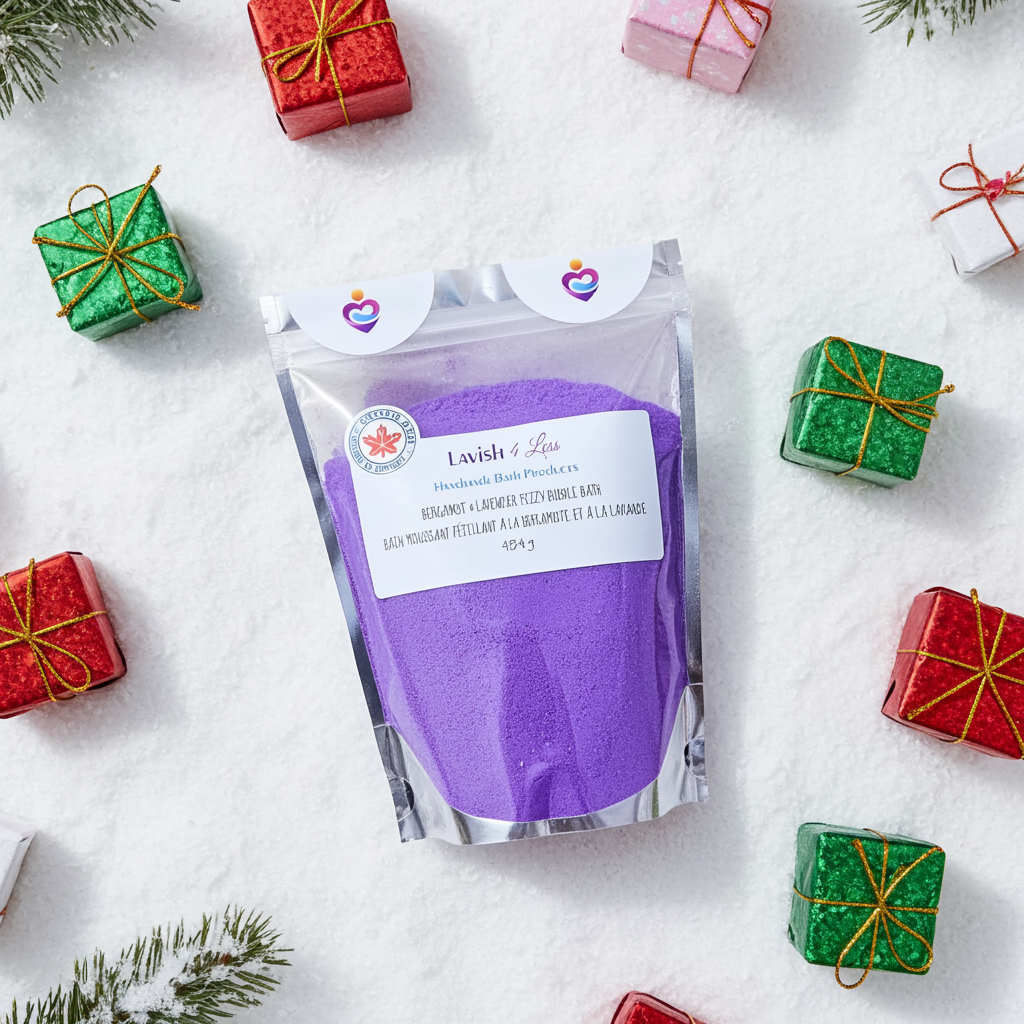 Bergamot & Lavender Fizzy Bubble Bath