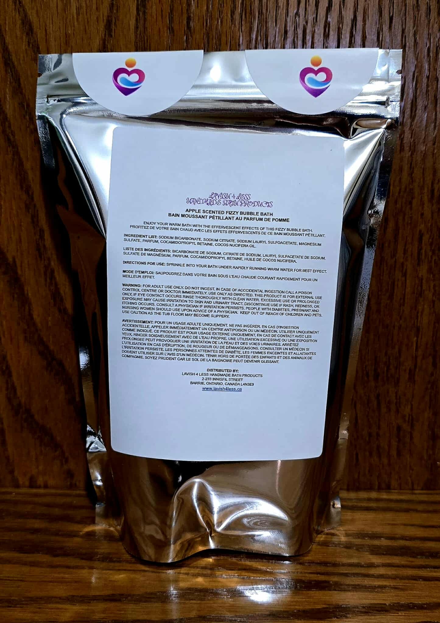 Apple Scented Fizzy Bubble Bath