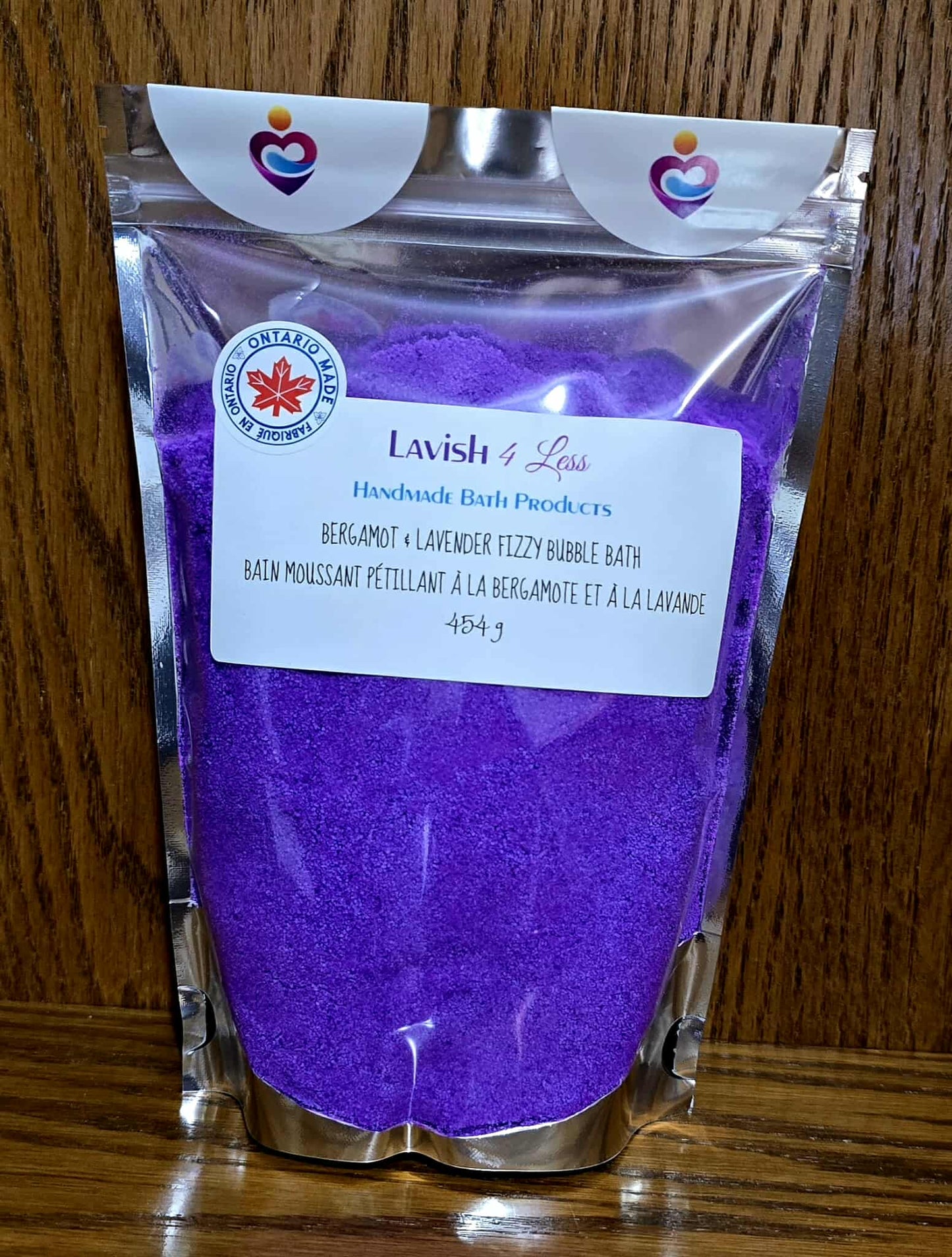 Bergamot & Lavender Fizzy Bubble Bath