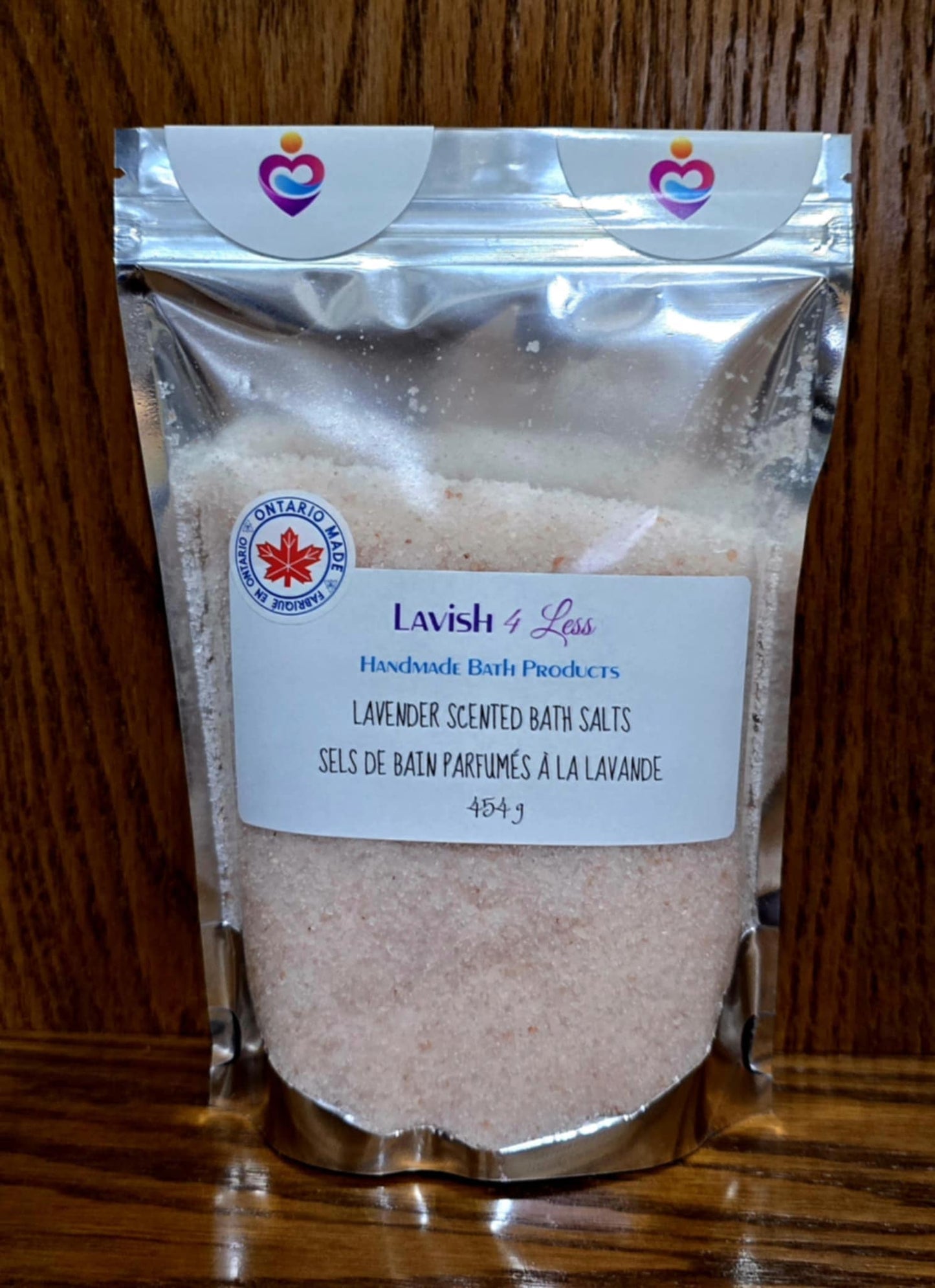 Lavender Scented Bath Salts