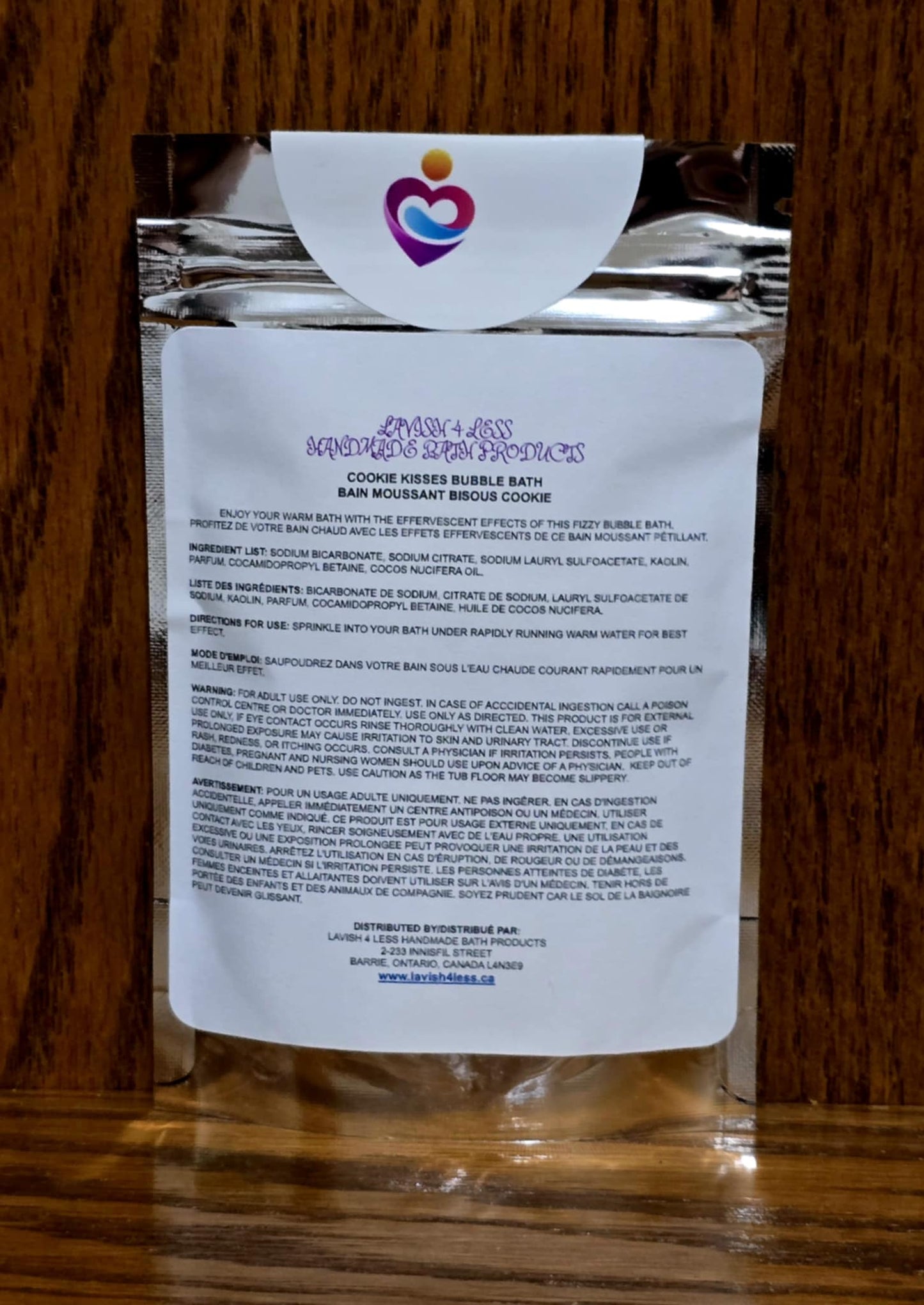 Cookie Kisses Bubble Bath