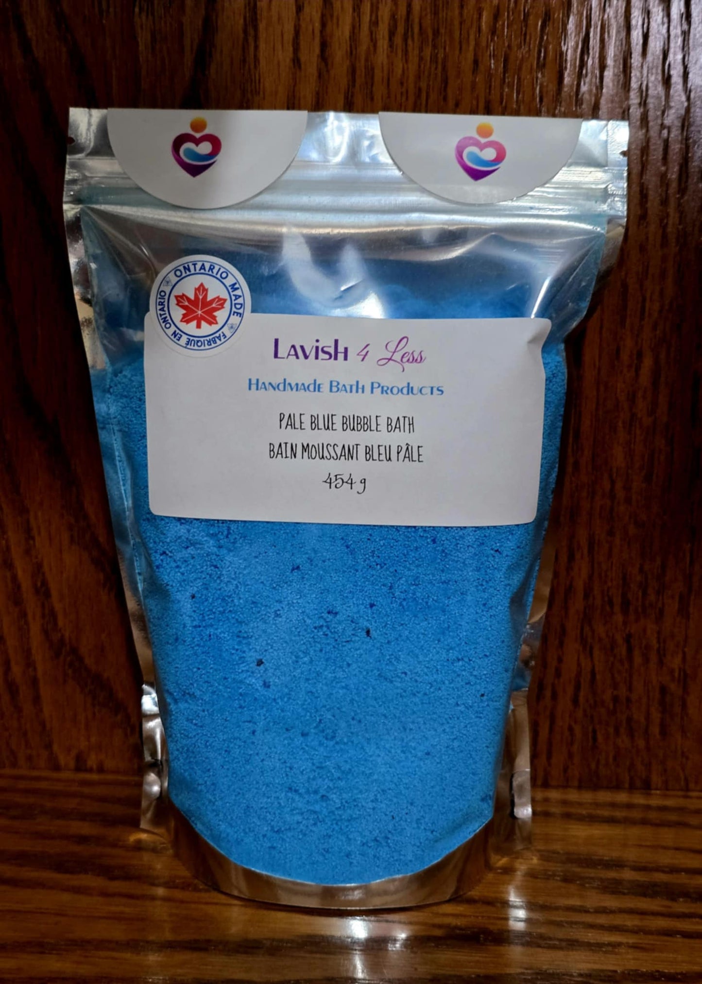 Pale Blue Bubble Bath