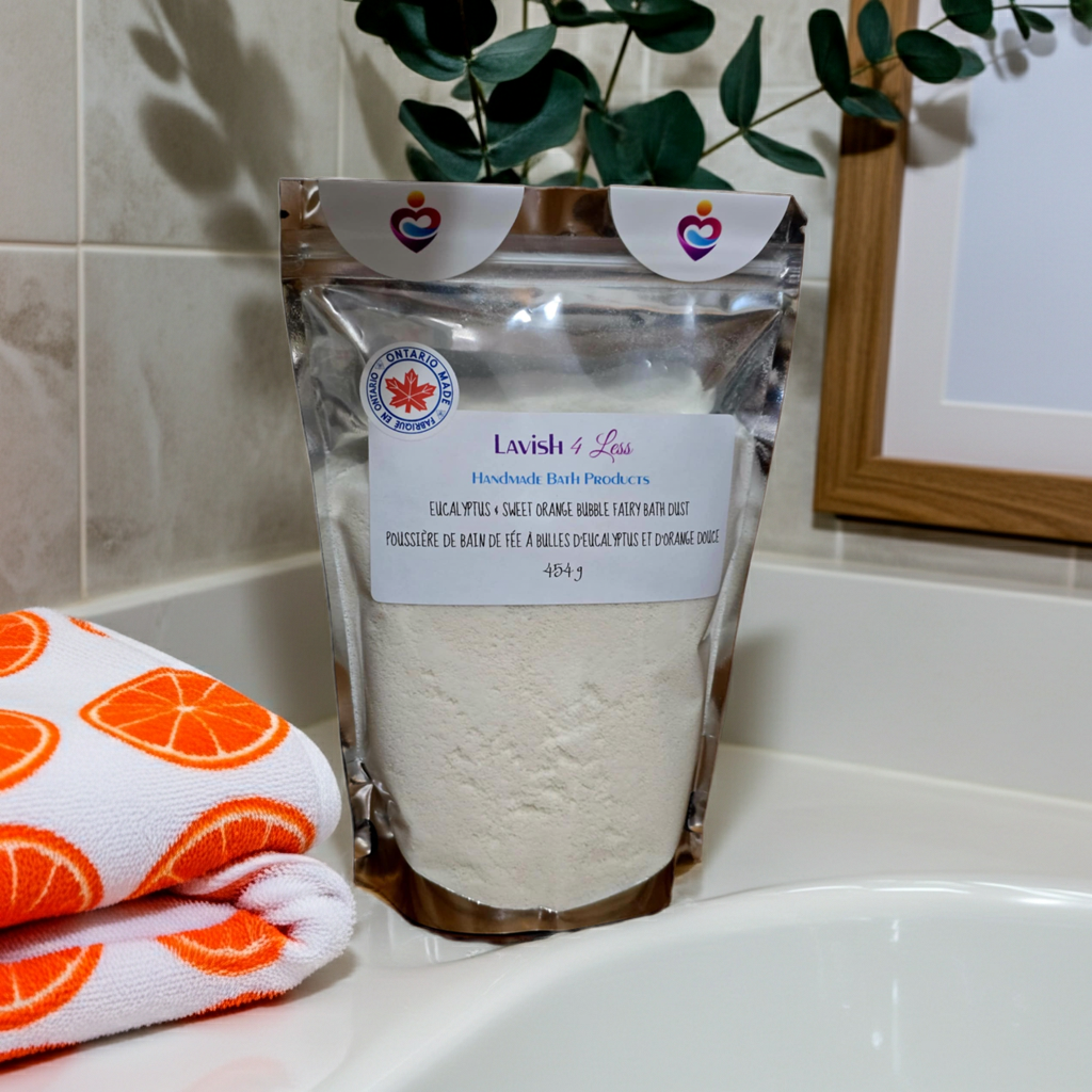 Eucalyptus & Sweet Orange Bubble Fairy Bath Dust