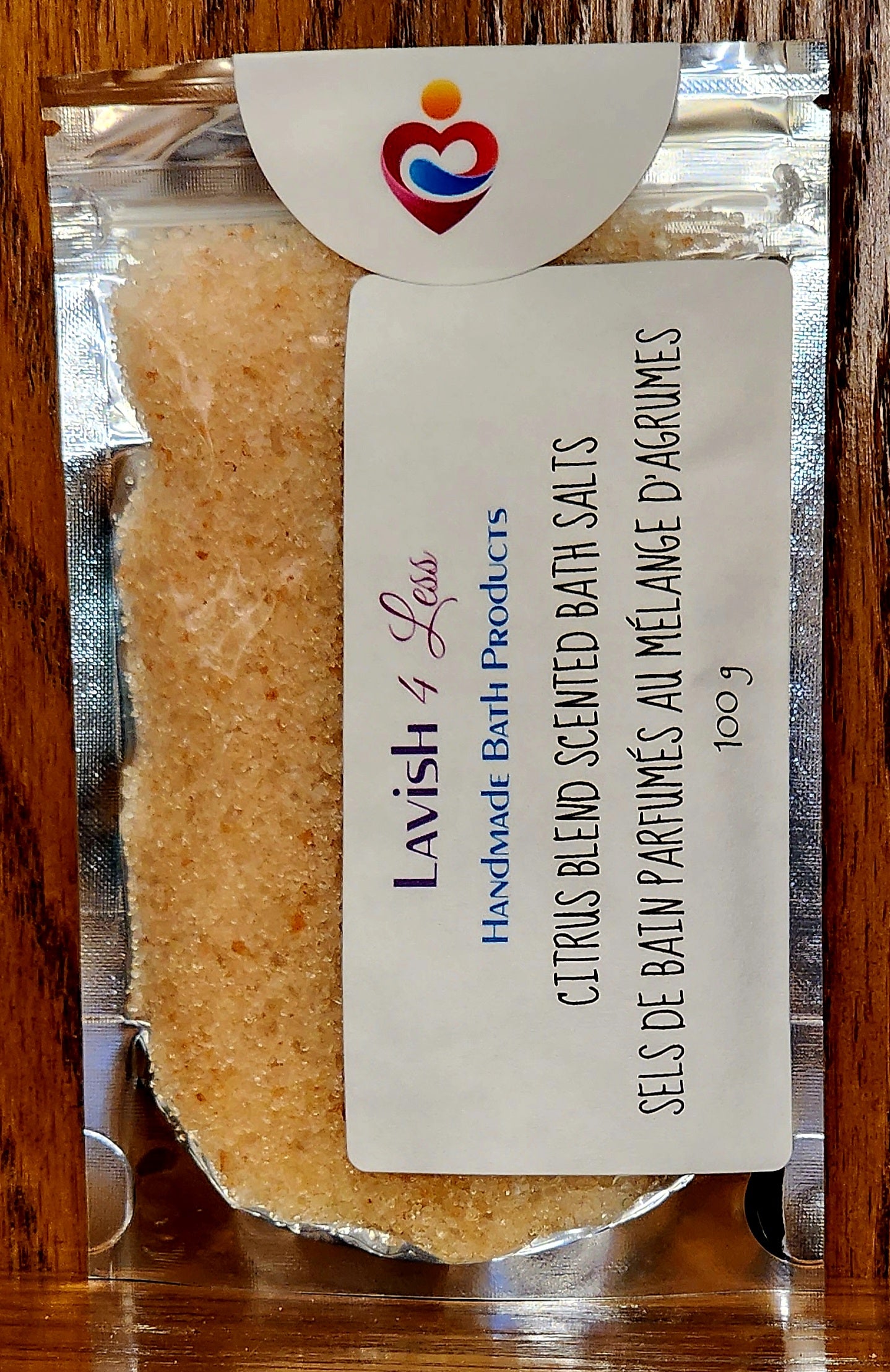 Citrus Blend Scented Bath Salts