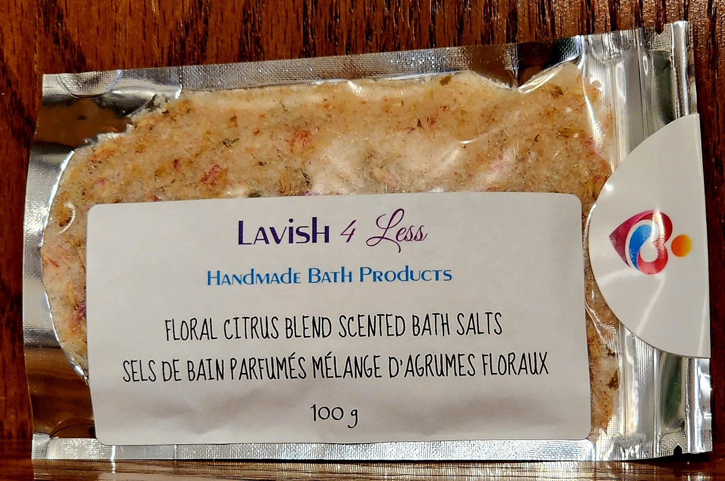 Floral Citrus Blend Scented Bath Salts