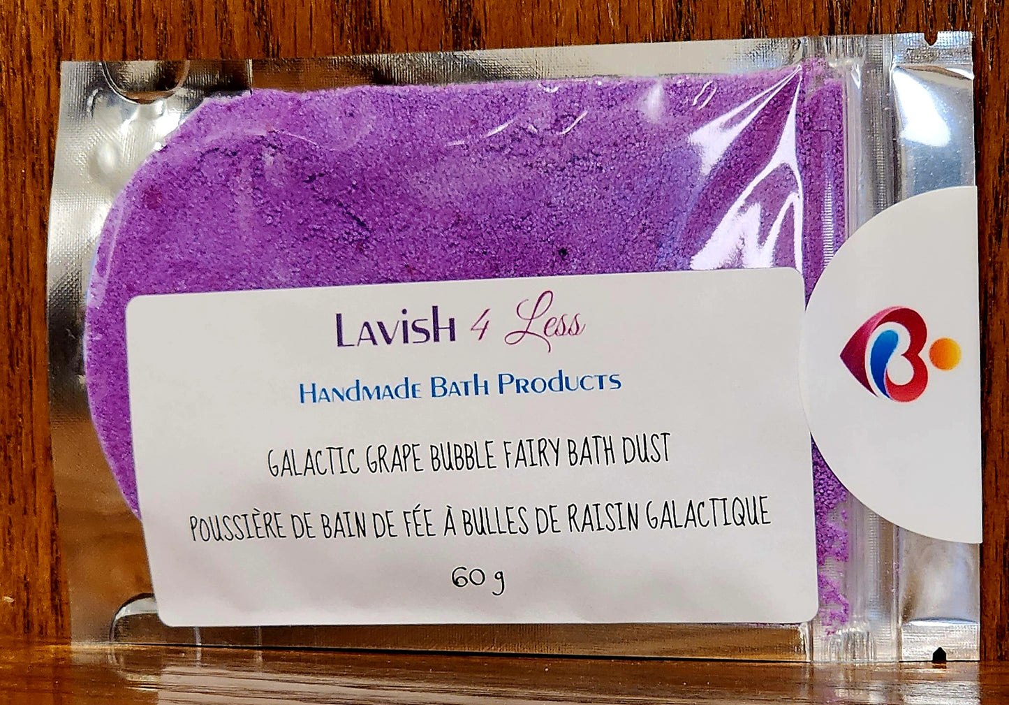 Galactic Grape Bubble Fairy Bath Dust