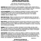 Geranium & Sweet Orange Foot Bath label showing ingredients, directions, and warnings for handmade bath product.