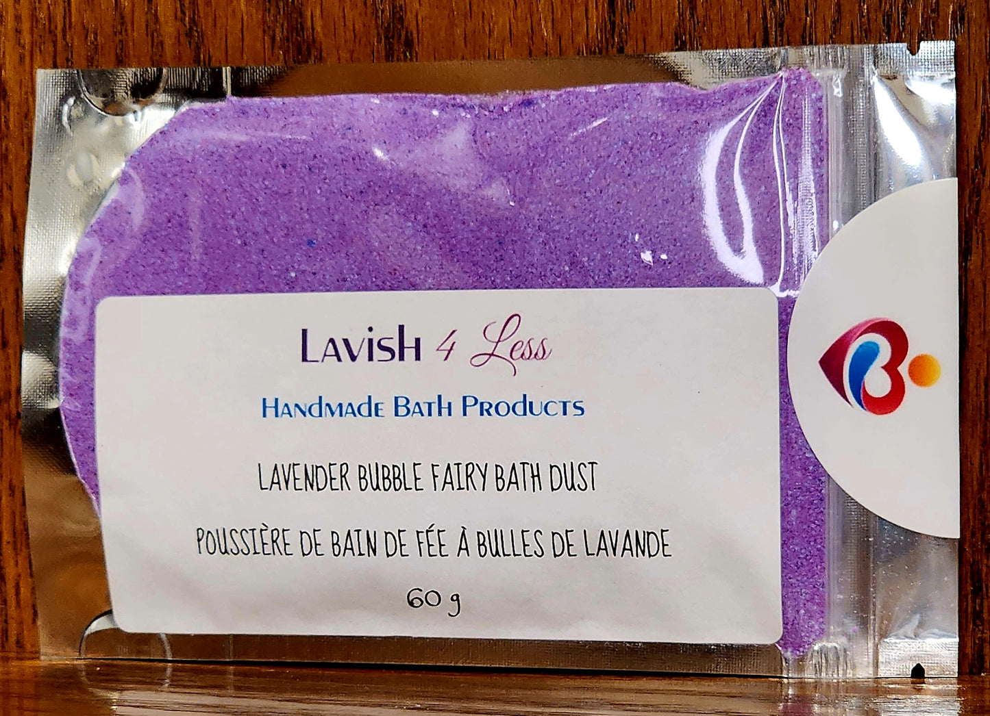 Lavender Bubble Fairy Bath Dust