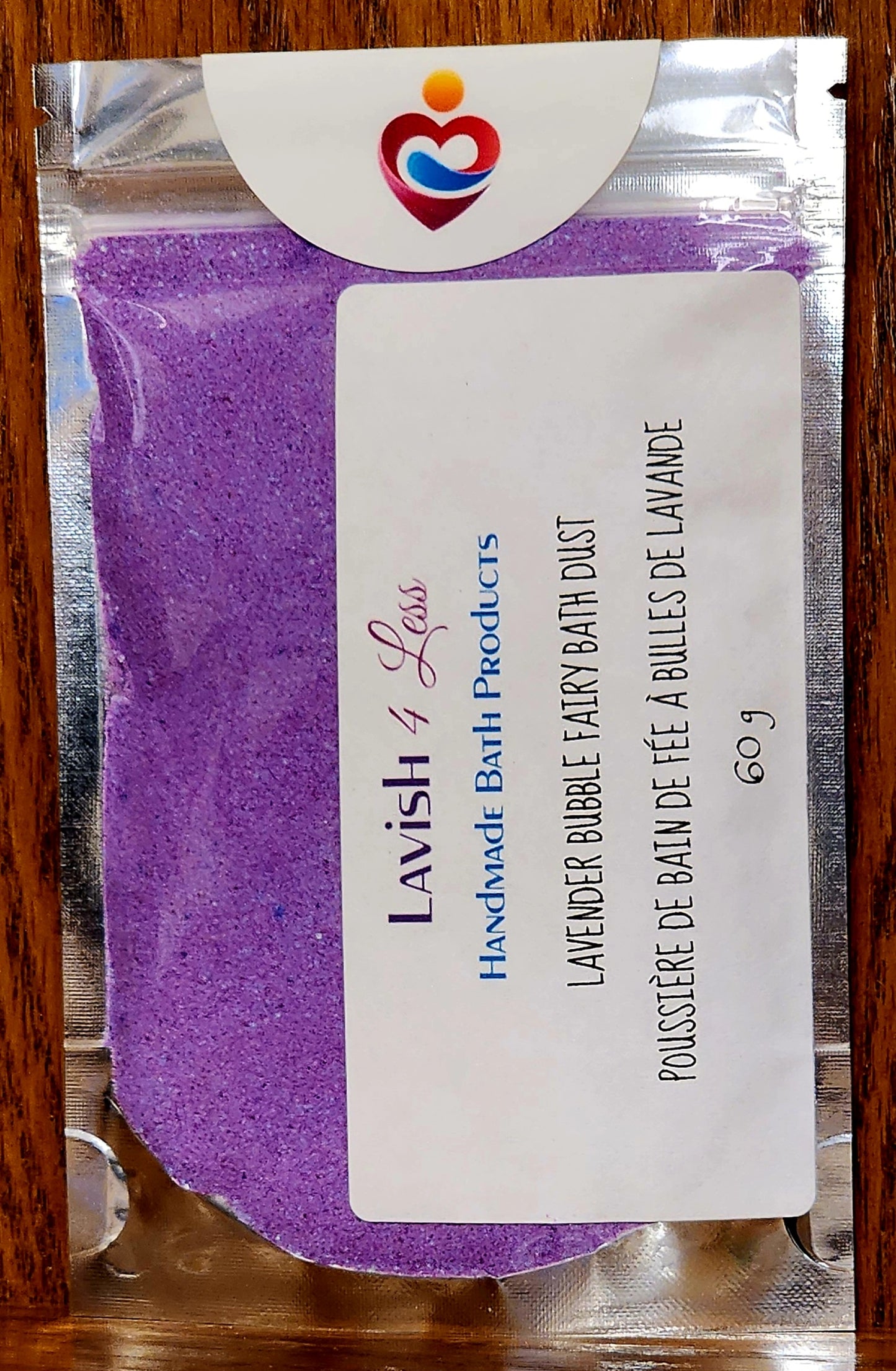 Lavender Bubble Fairy Bath Dust