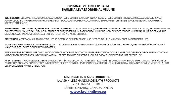 Original Velune Lip Balm