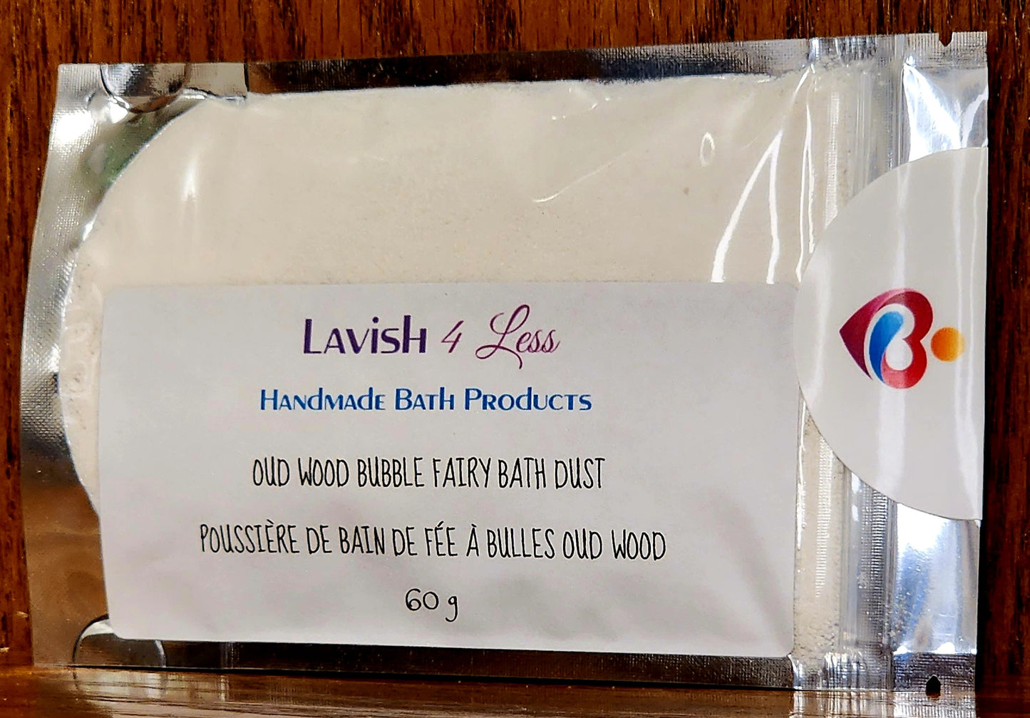 Oud Wood Bubble Fairy Bath Dust