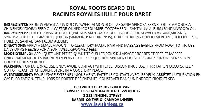 Royal Roots Beard Oil