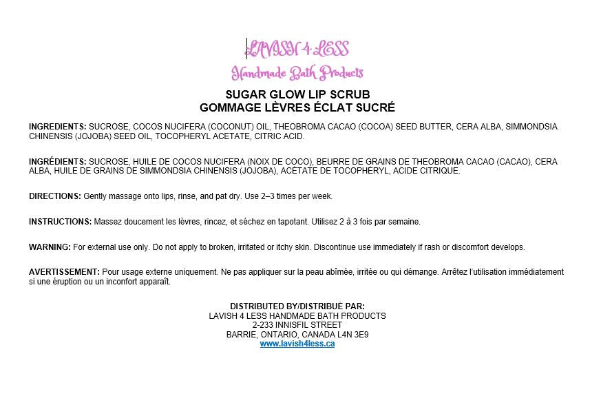 Sugar Glow Lip Scrub