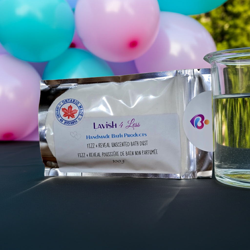 Fizz & Reveal Unscented Bath Dust