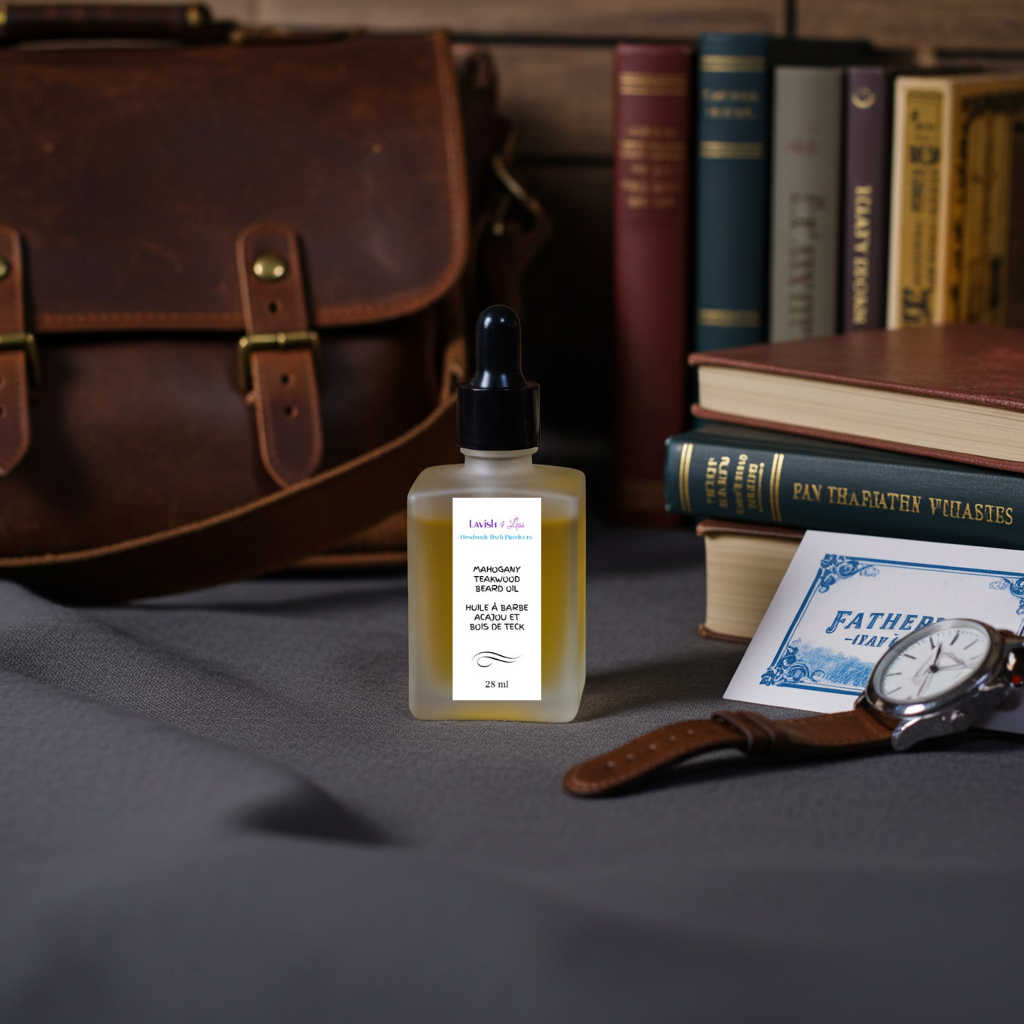 Mahogany & Teakwood Beard Oil
