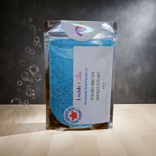 Retro Burst Bubble Bath