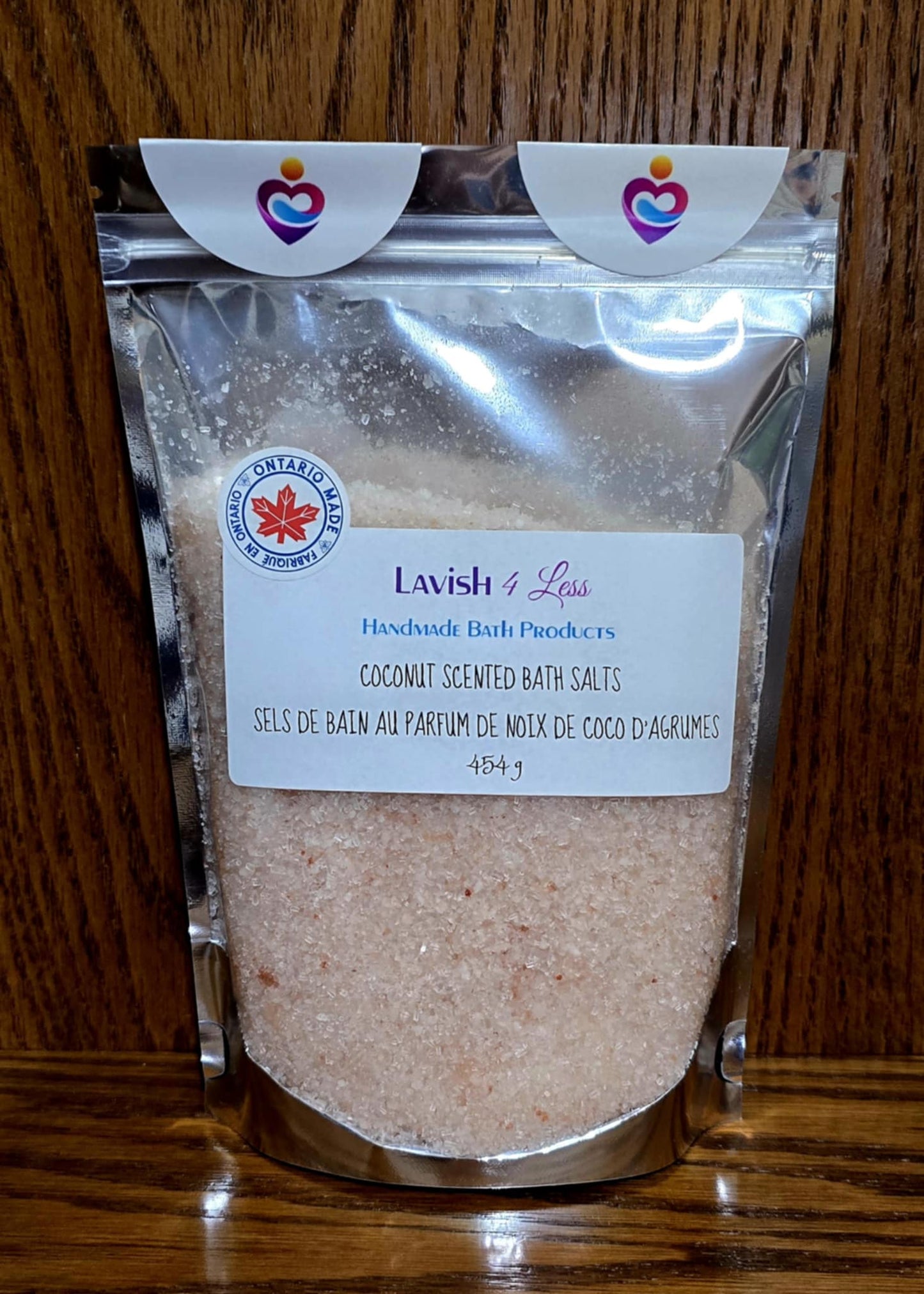 Coconut Scented Bath Salts