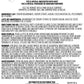 Back label for Fizz & Reveal Unscented Bath Dust with full ingredient list, bilingual directions, warnings, reveal instructions, and distributor information.