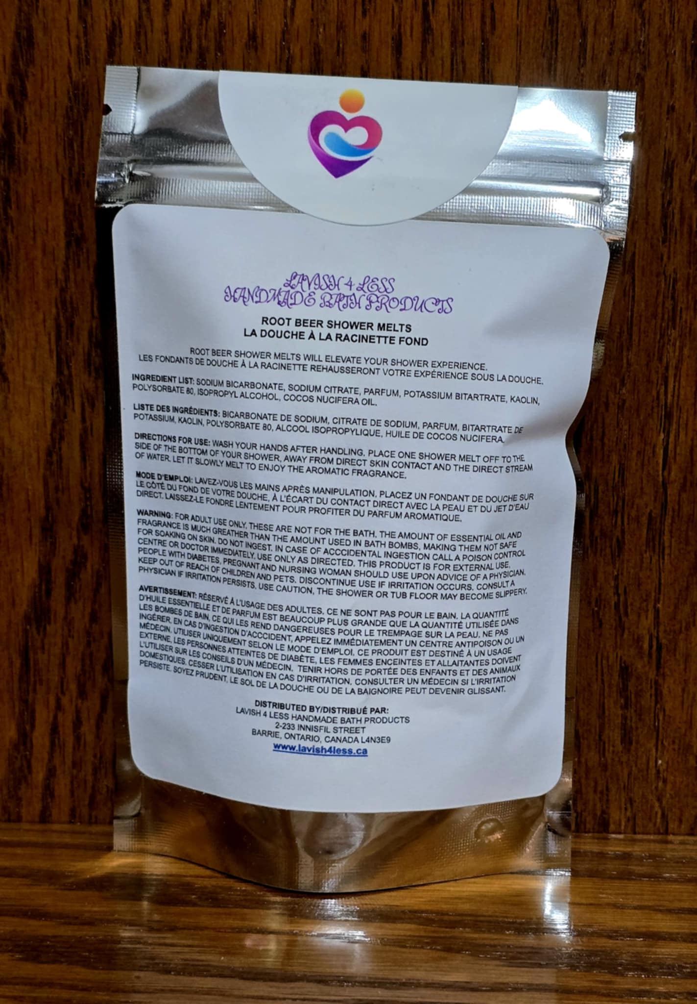 Root Beer Shower Melts