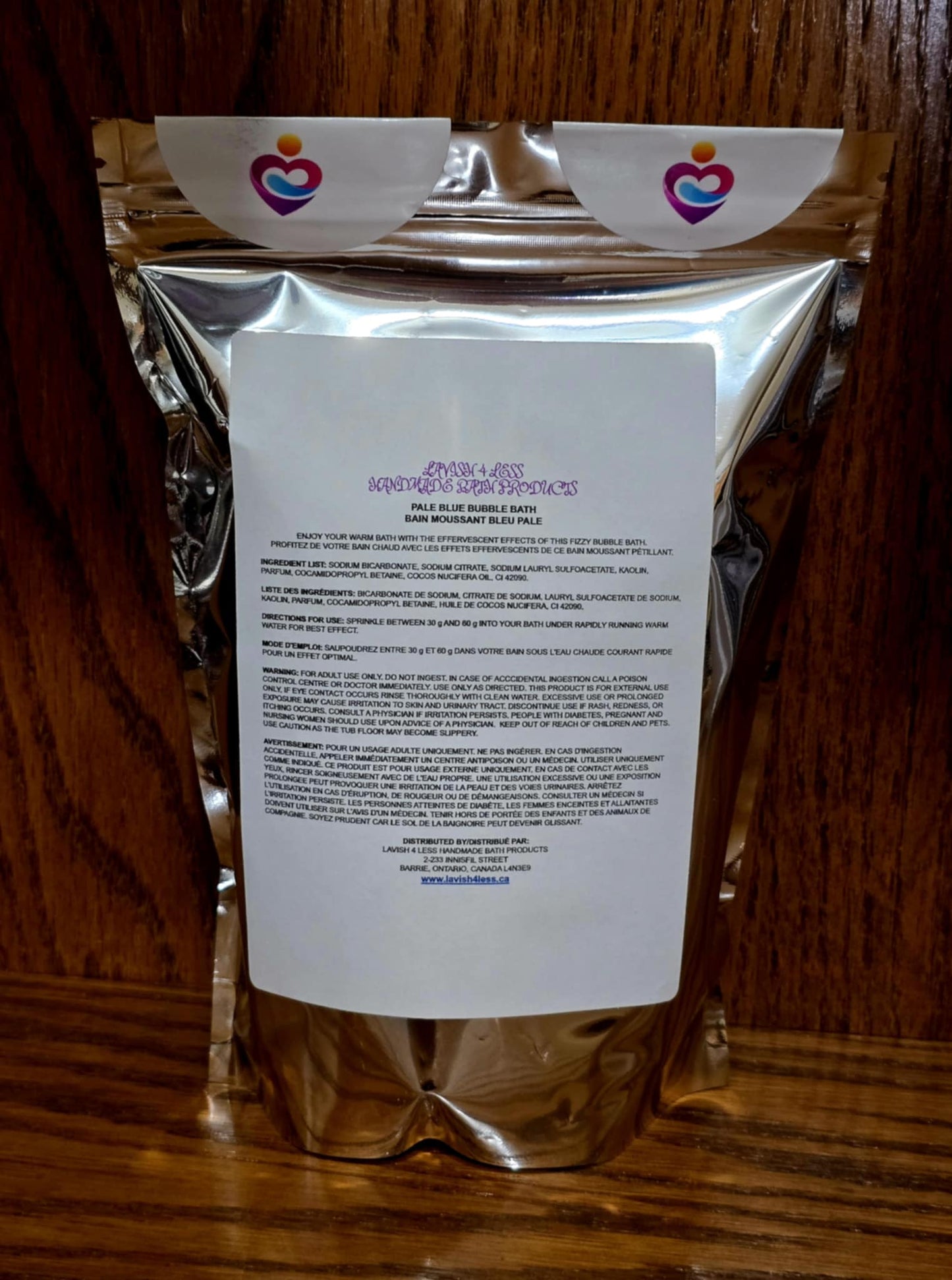 Pale Blue Bubble Bath