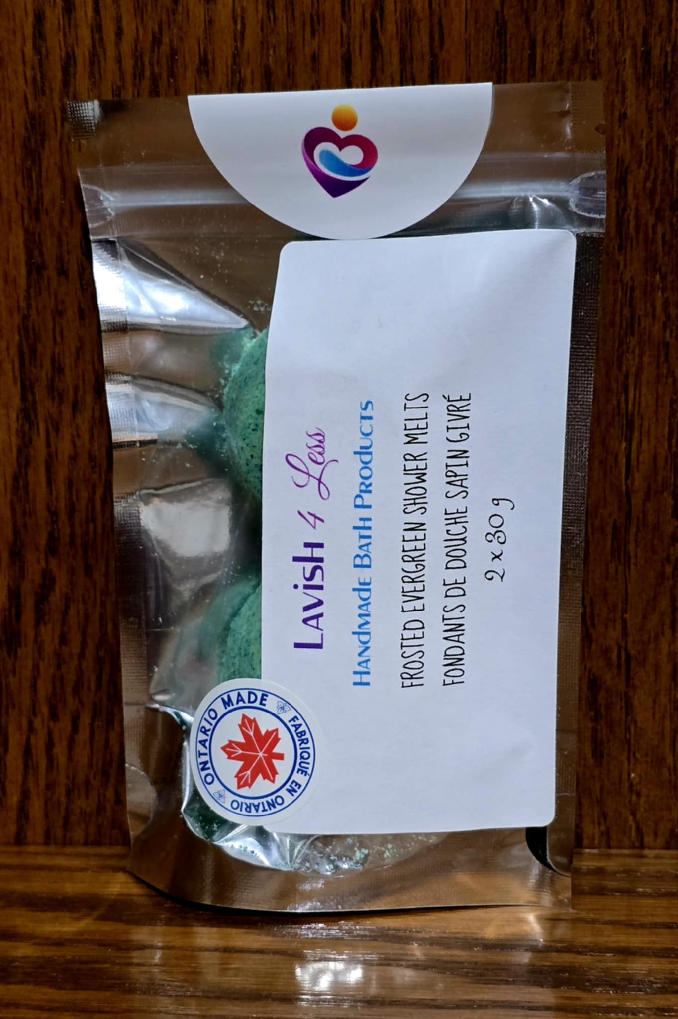 Frosted Evergreen Shower Melts