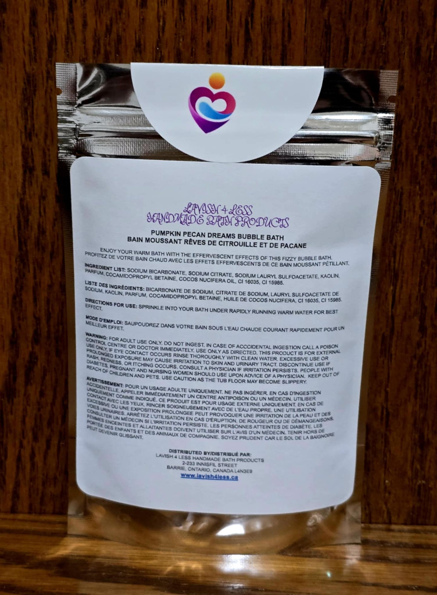 Pumpkin Pecan Dreams Bubble Bath