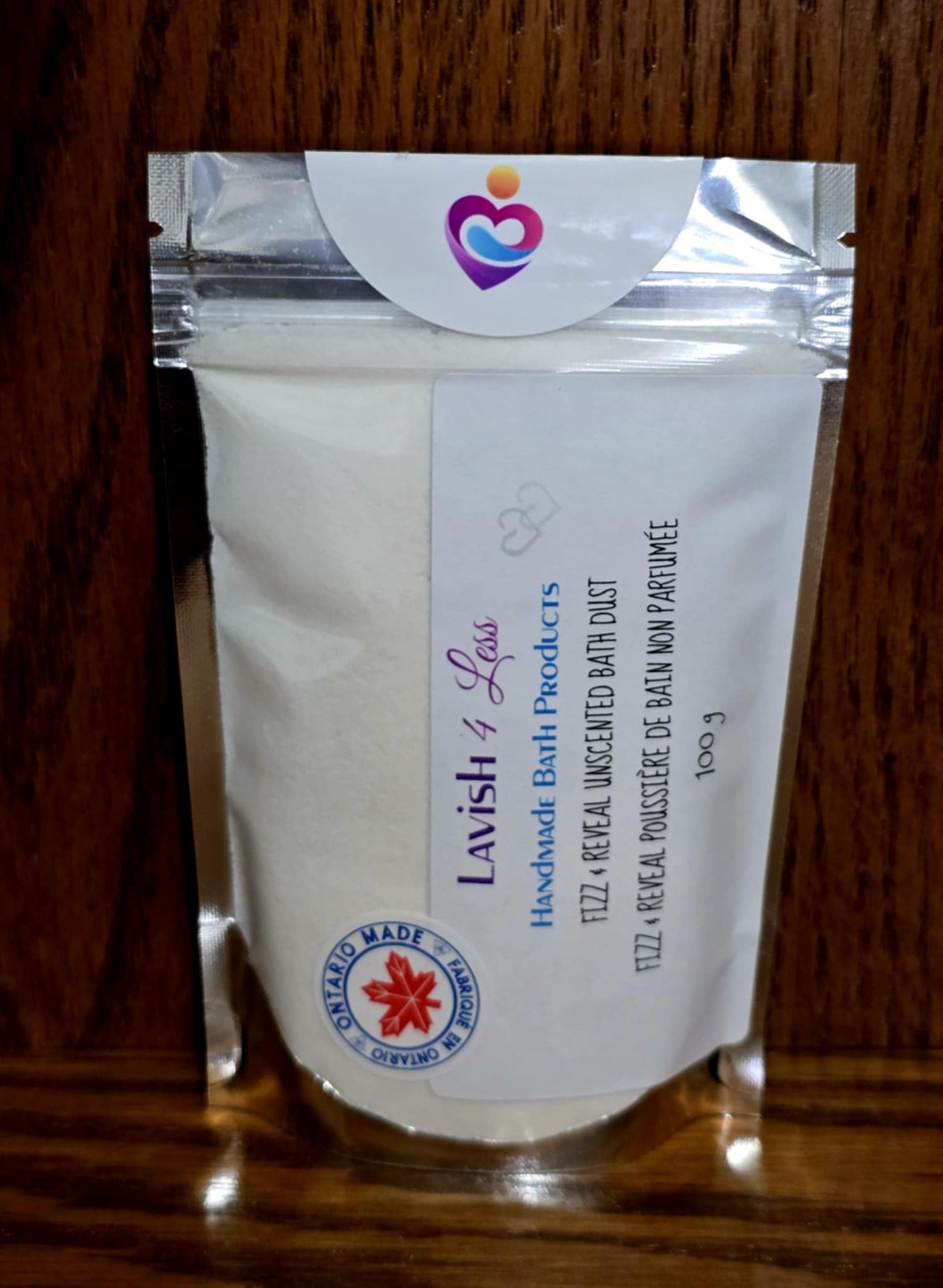 Fizz & Reveal Unscented Bath Dust